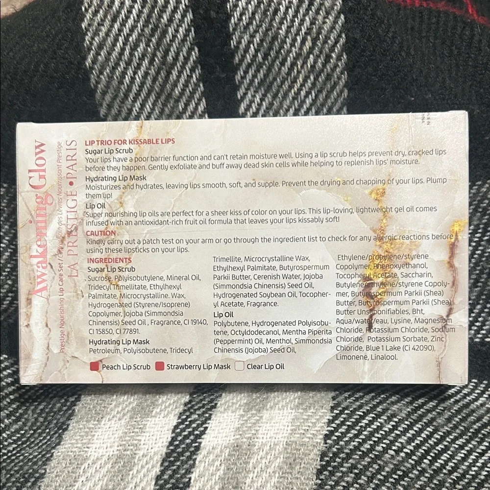 Awakening glow lip care set